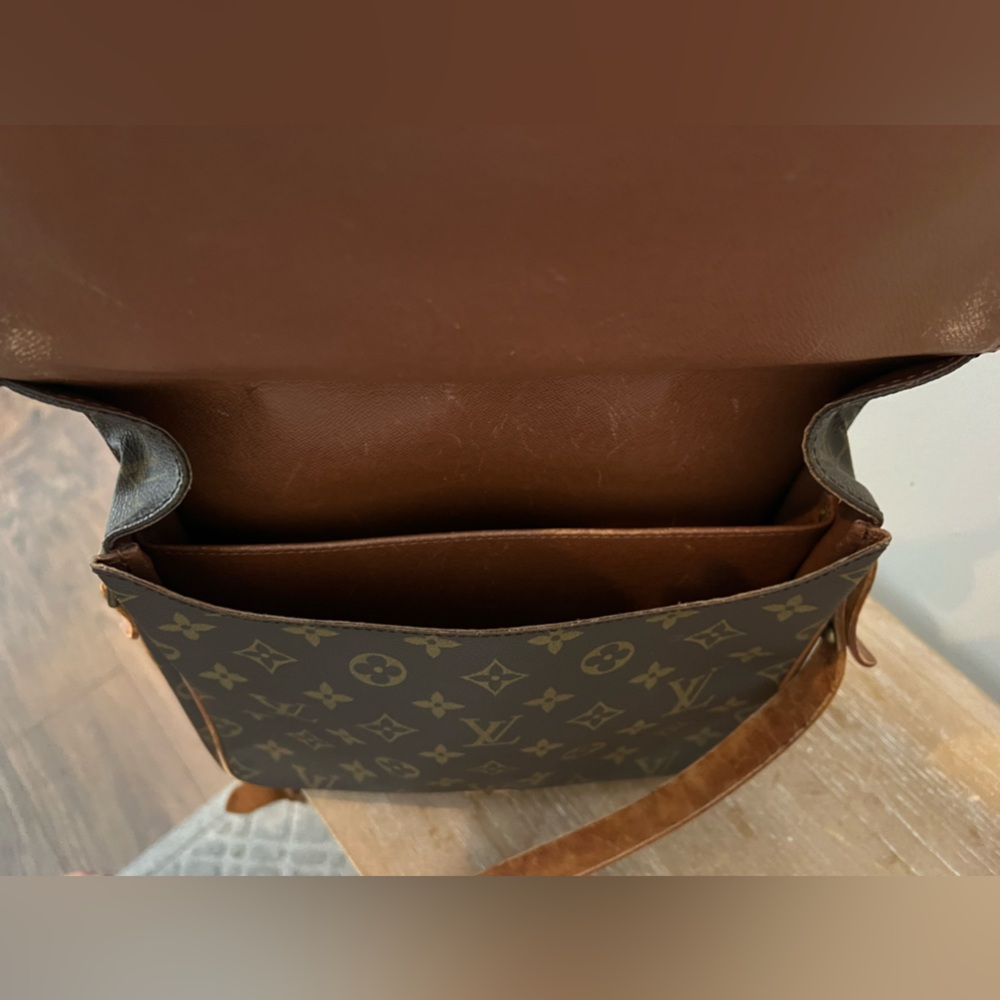 Authentic Louis Vuitton Cartouchiere Handbag Monogram Canvas - Picture 3 of 7